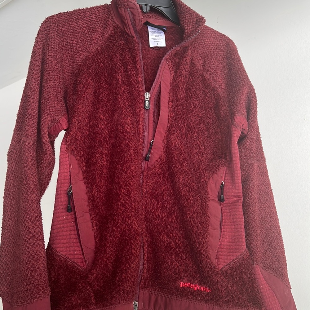 Patagonia furry jacket